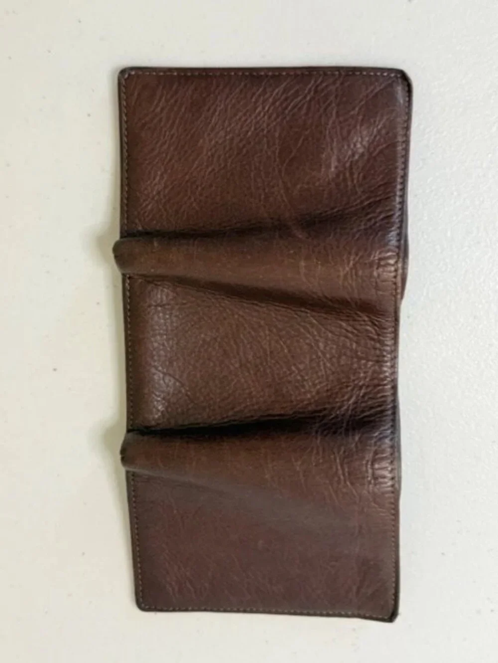 Osgoode Marley Brown Tri-Fold Leather Wallet - Never Used